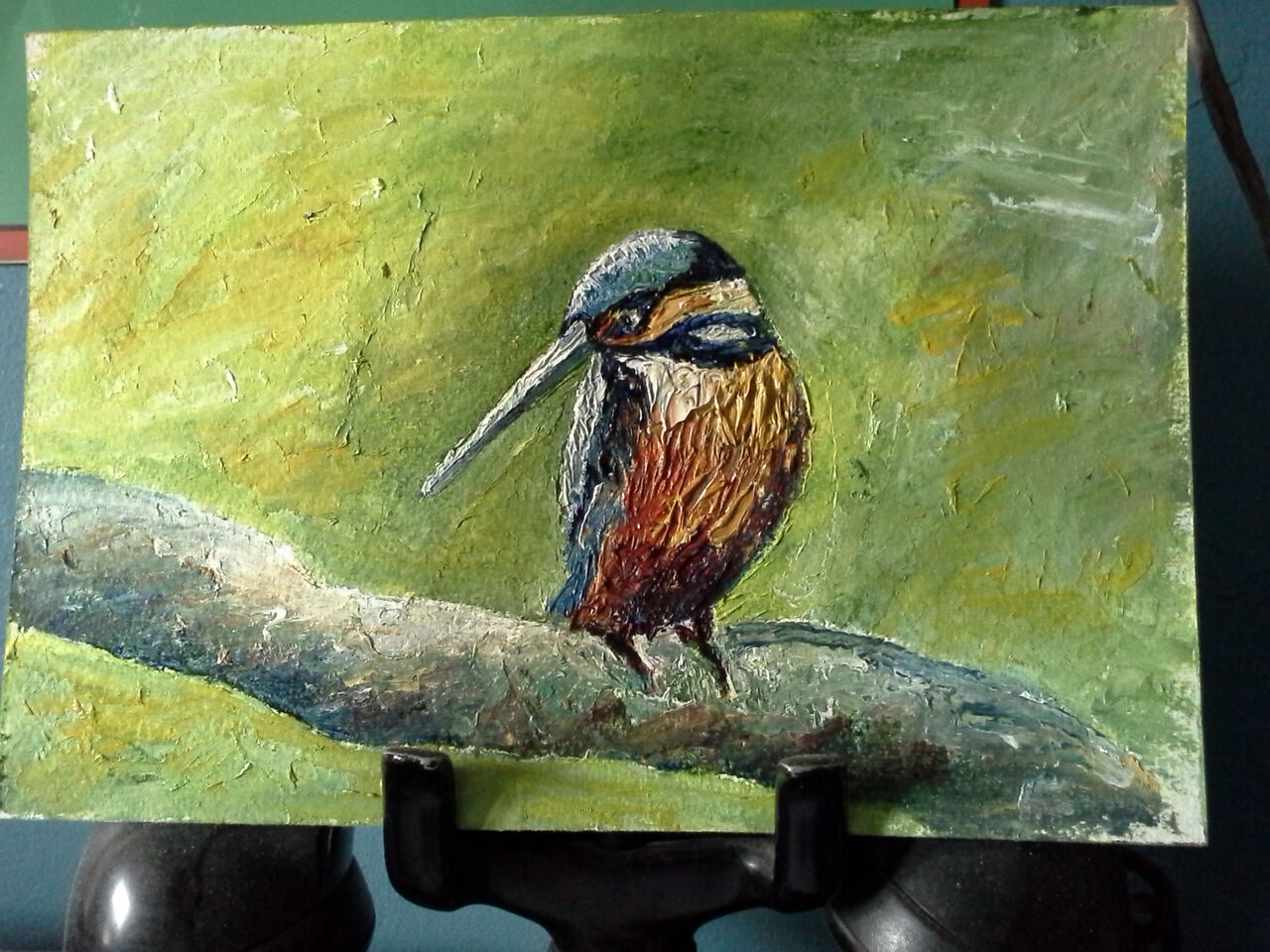 Kingfisher on Paper